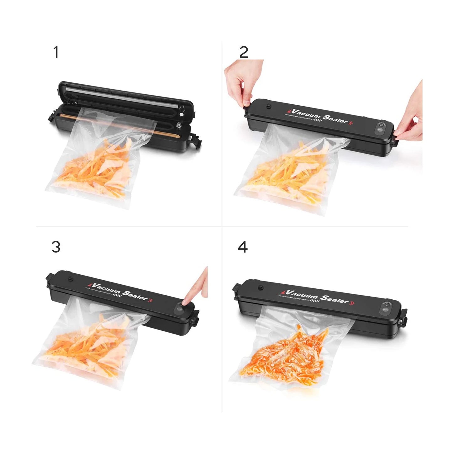 Best Vacuum Sealer Fruit Vegetable Preservation Machine Home Electric Food Vacuum Sealing Aspirapolvere Seladora A Vacuo