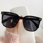 Women Vintage Square Oversized Sun Glasses - Hiccupzz