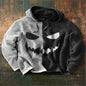 Halloween men's new pumpkin digital print hooded sweatshirt - Hiccupzz