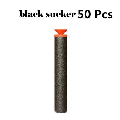 Soft Hollow Round Head Sucker Refill Darts Bullets for Nerf EVA Military Guns for Children