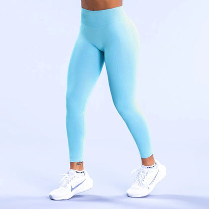 Impact Leggings Women Scrunch Butt Seamless Leggings High Waist Yoga Pants Workout Gym Leggings Fitness Booty Sports Tights - Hiccupzz