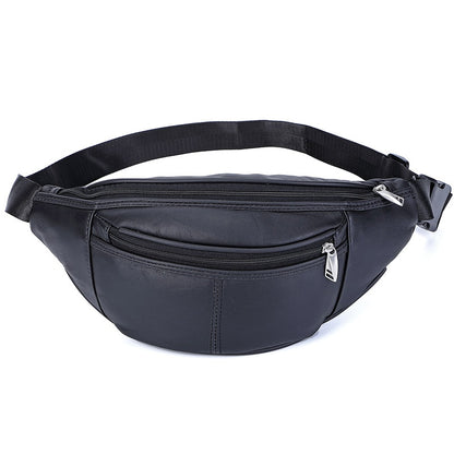 Fashion Men Genuine Leather Fanny Bag for Phone Pouch - Hiccupzz