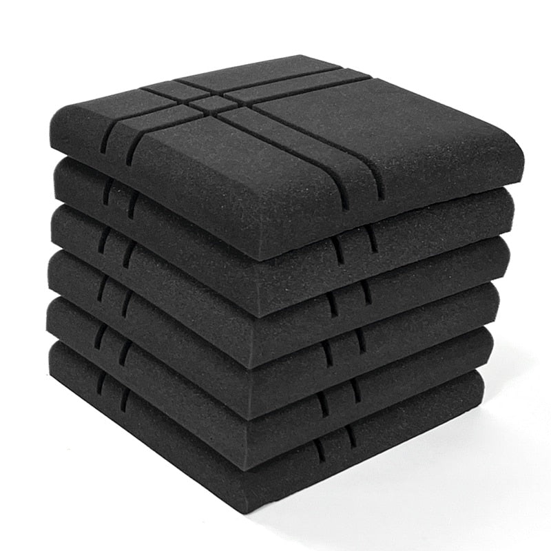 10/20Pcs Acoustic Foam Panels 30x30x5cm Sound Absorption Wall Pad Studio