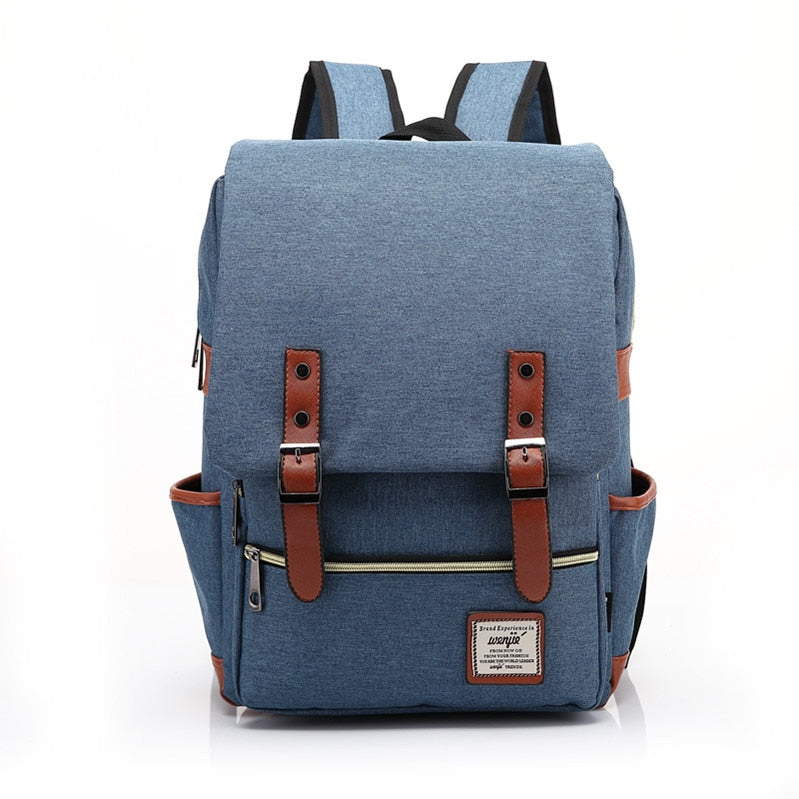 Vintage 16 inch Laptop Backpack for Unisex