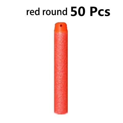 Soft Hollow Round Head Sucker Refill Darts Bullets for Nerf EVA Military Guns for Children