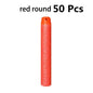 Soft Hollow Round Head Sucker Refill Darts Bullets for Nerf EVA Military Guns for Children - Hiccupzz