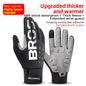 Cycling Gloves - Touch Screen Waterproof MTB Bike Gloves, Thermal Warm for Winter & Autumn Sports