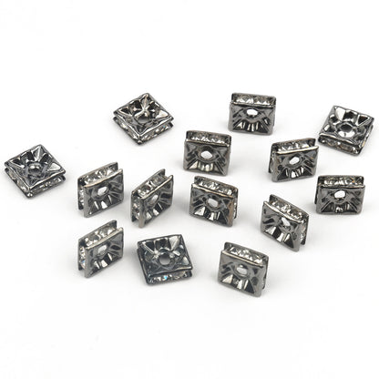 50pcs/lot  Crystal Round Loose Spacer Beads for DIY Making Bracelet Necklace Accessories - Hiccupzz