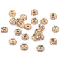 50pcs/lot  Crystal Round Loose Spacer Beads for DIY Making Bracelet Necklace Accessories - Hiccupzz