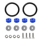 Aluminum Universal Quick Release Fasteners Bumper Fender Washers For Honda Civic Kia Mitsubishi Detachable Screws - Hiccupzz