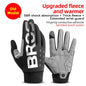 Cycling Gloves - Touch Screen Waterproof MTB Bike Gloves, Thermal Warm for Winter & Autumn Sports