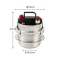 Multifunctional Small Pressure Cooker Nonstick Kitchen Cooking Pot Rice Cooker 304 Stainless Steel 5-minute Quick Cooking Pot - Hiccupzz