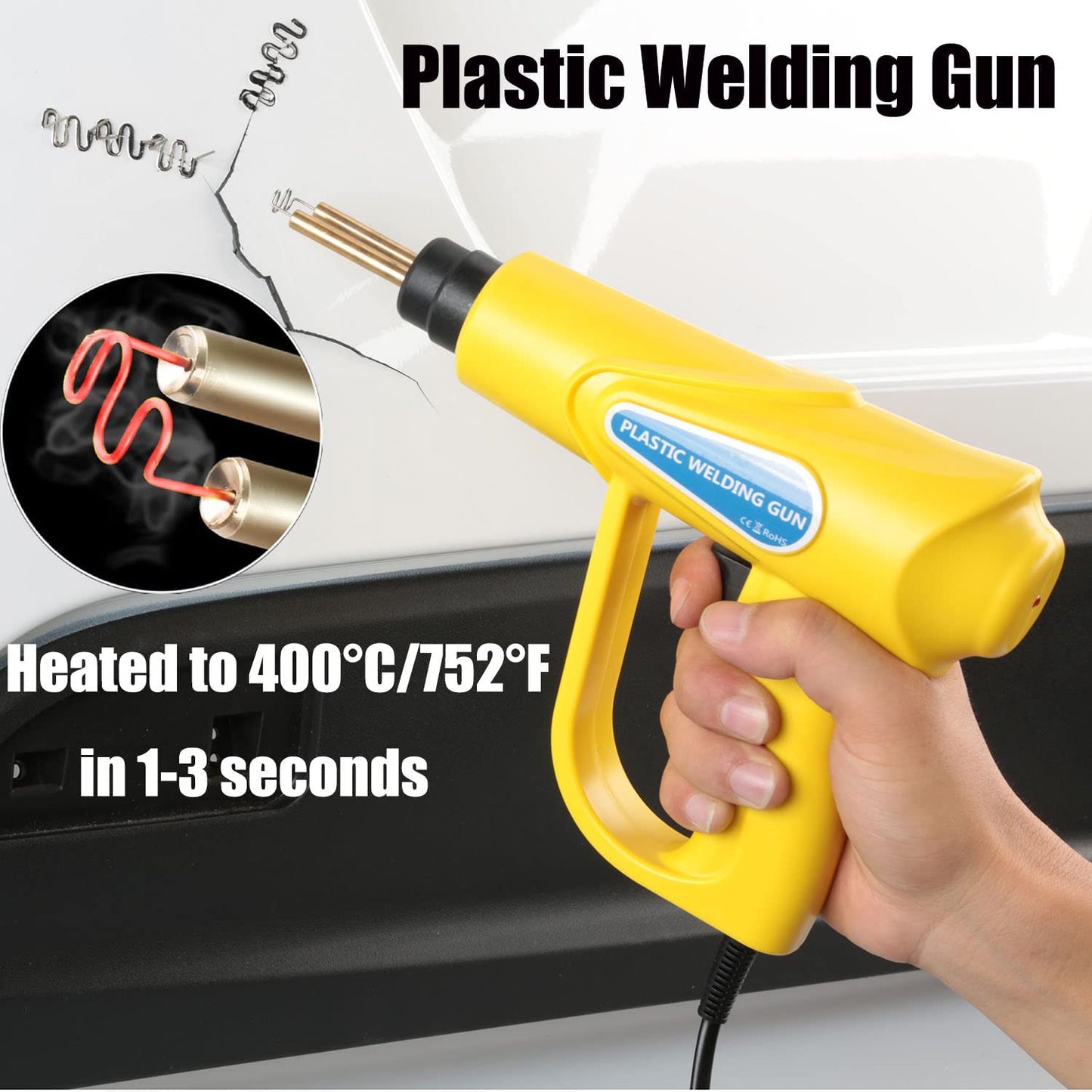 70W Hot Stapler Plastic Welder Heat Gun