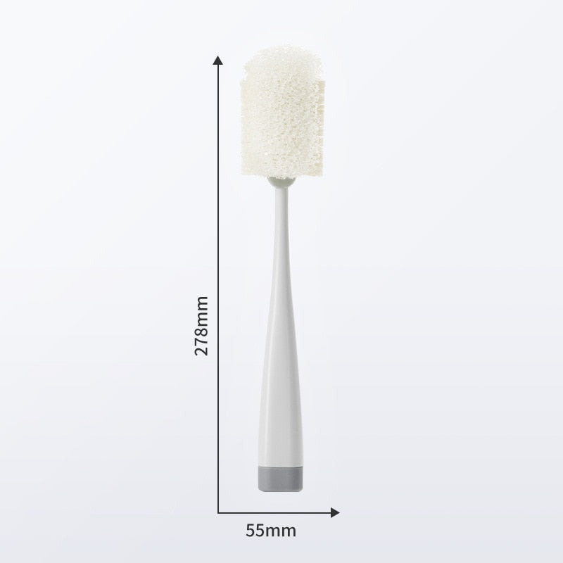 Cleaning Sponge Brush Long Handle Bottle