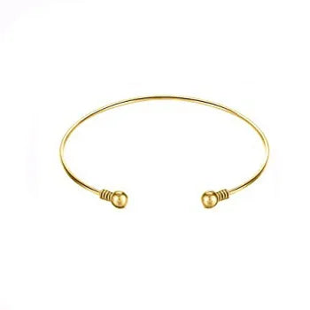 Simple Boho Coil Upper Arm Band Cuff Armlets for Women Girls, Adjustable Arm Bangle - Hiccupzz