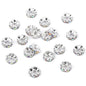 50pcs/lot  Crystal Round Loose Spacer Beads for DIY Making Bracelet Necklace Accessories - Hiccupzz