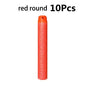 Soft Hollow Round Head Sucker Refill Darts Bullets for Nerf EVA Military Guns for Children - Hiccupzz