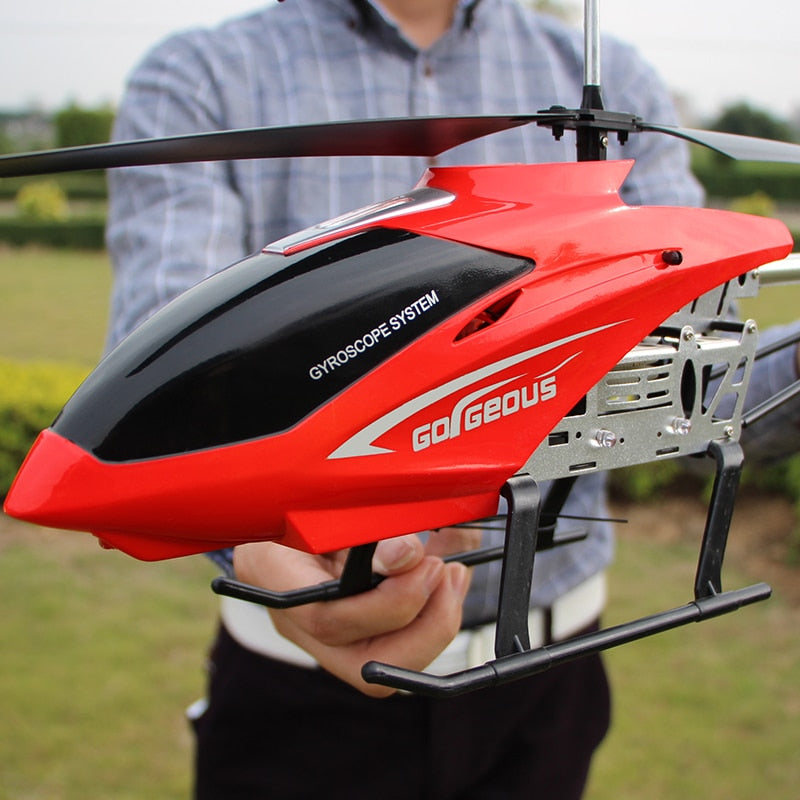 3.5CH 80cm Extra Large Remote Control Drone Durable RC Helicopter Charging Toy Drone Model