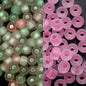600pcs 3mm Luminous Glass Seed Beads Glow In The Dark  for DIY Jewelry Marking - Hiccupzz