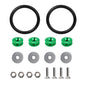 Aluminum Universal Quick Release Fasteners Bumper Fender Washers For Honda Civic Kia Mitsubishi Detachable Screws - Hiccupzz