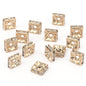50pcs/lot  Crystal Round Loose Spacer Beads for DIY Making Bracelet Necklace Accessories - Hiccupzz