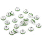 50pcs/lot  Crystal Round Loose Spacer Beads for DIY Making Bracelet Necklace Accessories - Hiccupzz