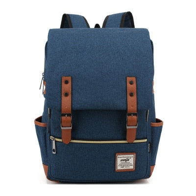 Vintage 16 inch Laptop Backpack for Unisex