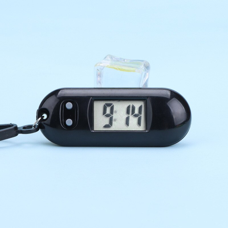 Unisex Student Electronic Clock Keychain