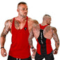 Men's Bodybuilding Tank Top - Cotton Sleeveless Gym Shirt - Hiccupzz