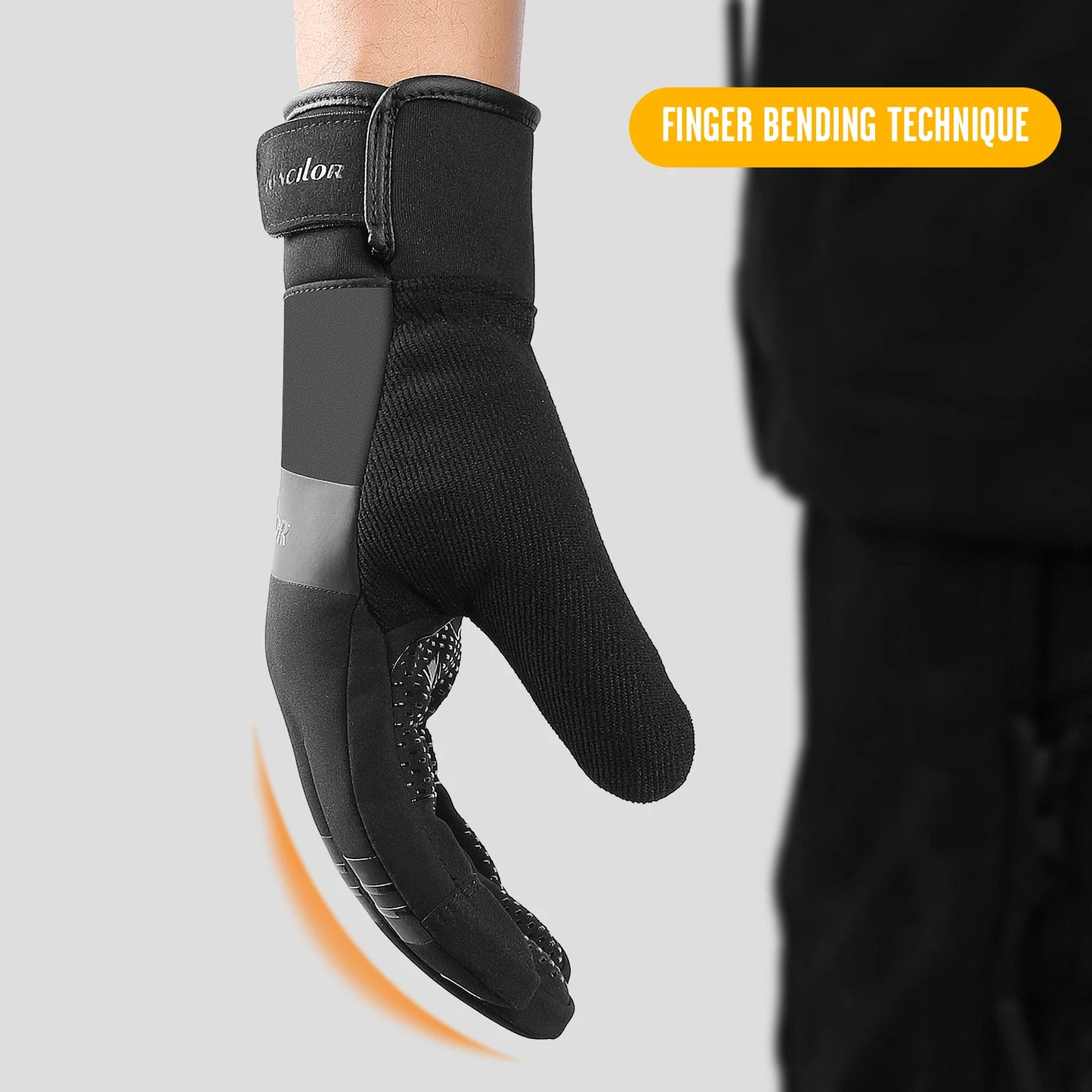 Winter Cycling Gloves - Touch Screen Waterproof Motorcycle Gloves