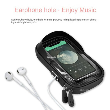 6.4 inch Waterproof Bicycle & Motorcycle Phone Holder - Hiccupzz