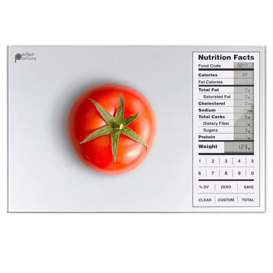 Greater Goods Perfect Portions Nutrition Scale for Meal Planning, Tracking Nutrition Value, and Macro Counting