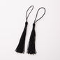 20pcs 80mm Bookmarks Hanging Rope Silk Tassel For Craft DIY Key Chain, Earring Hooks, Pendant, Jewelry Making - Hiccupzz