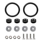 Aluminum Universal Quick Release Fasteners Bumper Fender Washers For Honda Civic Kia Mitsubishi Detachable Screws - Hiccupzz