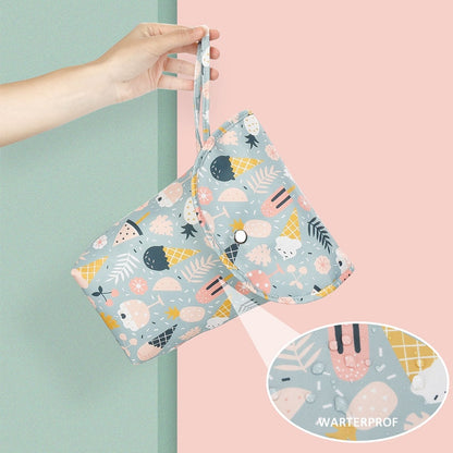 New Waterproof and Reusable Baby Diaper Bag - Hiccupzz