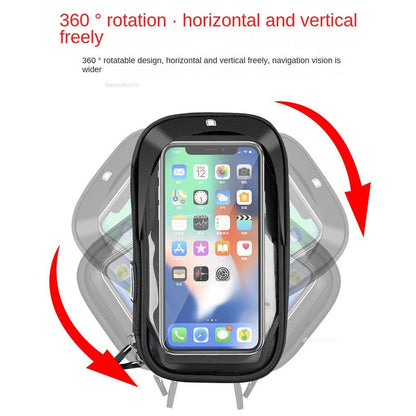 6.4 inch Waterproof Bicycle & Motorcycle Phone Holder - Hiccupzz