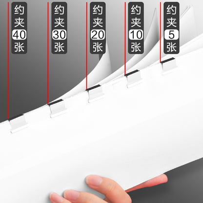 Mini Traceless Reusable Hand Clamp Push Stapler Paper Book File Office School Student Binder Binding Tools Supplies accessories - Hiccupzz