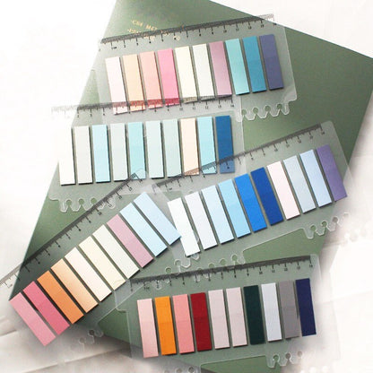 6 Series Color Self Adhesive Memo Pad Sticky Notes - Hiccupzz