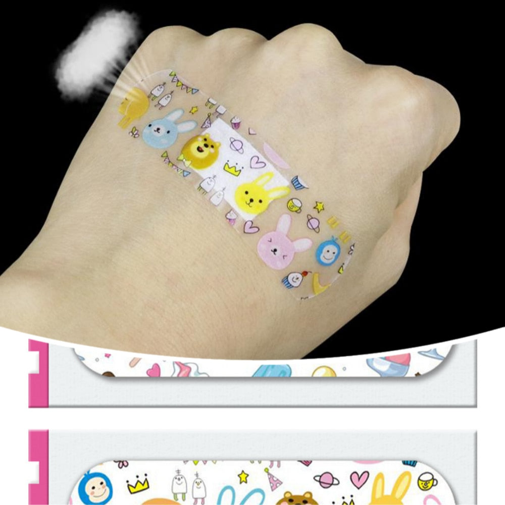 100/120/160pcs Waterproof Cute Cartoon Band Aid