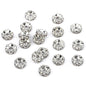 50pcs/lot  Crystal Round Loose Spacer Beads for DIY Making Bracelet Necklace Accessories - Hiccupzz
