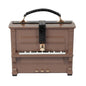 Piano Acrylic Box Shaped Women Purses and Handbags Designer Shoulder Bags - Hiccupzz