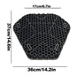 Comfortable Motorcycle Seat Shock Absorption Pad - 3D Honeycomb Breathable Cushion for Riding & Cycling Accessories - Hiccupzz