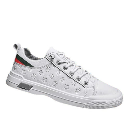 Printed Casual Leather Top Casual Shoes - Hiccupzz