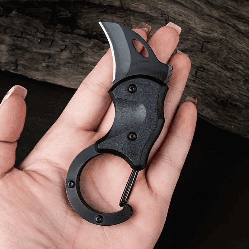 Mini Folding Knife Keychain - Portable, High Hardness, Multi-functional, Perfect for Backpack & Camping