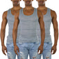 Men's Multi-Pack of Slim Fit Shallow Scoop Neck Undershirts - Hiccupzz