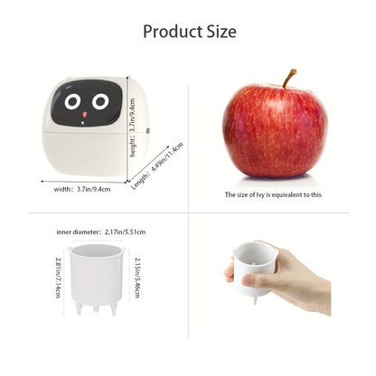 Smart Mini Planter - Electronic Pet, Perfect Halloween & Christmas Desk Decor Gift - Hiccupzz