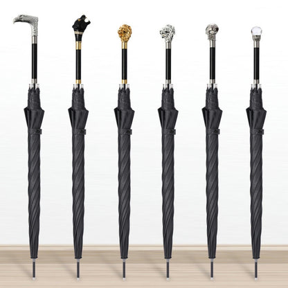 Premium British Style Long Handle Umbrella - Waterproof