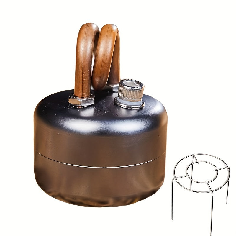 Portable Outdoor Alcohol Stove - Leak-Proof Jet Integrated Stove for Camping, Tea, Coffee, Smokeless and Energy-Efficient