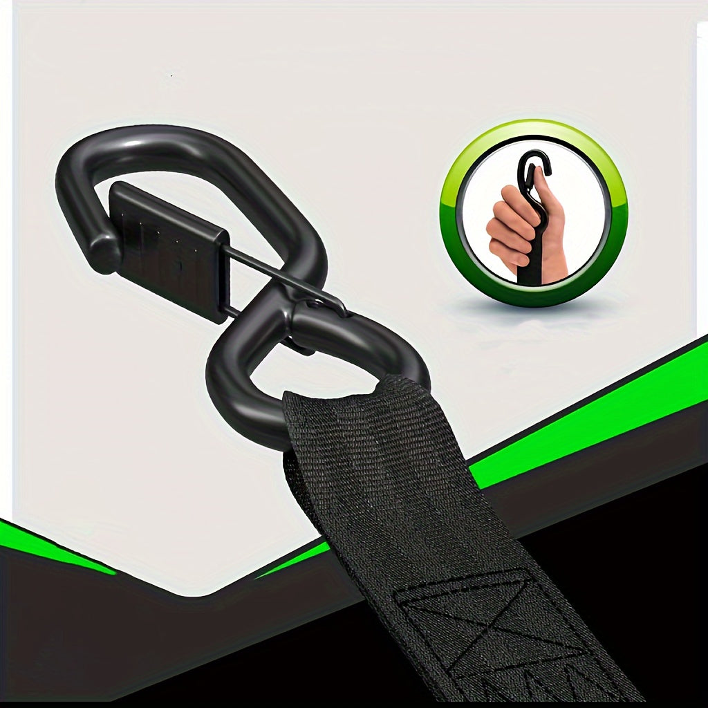 Automatic Retractable Ratchet Straps - 2 Large Straps for Cars, Motorcycles, & Off-Road Vehicles