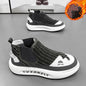 Men's Casual All Match High Top Corduroy Cloth Shoes - Hiccupzz